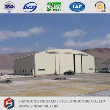 Hangar de avión de estructura de acero de construcción de acero de alta calidad
